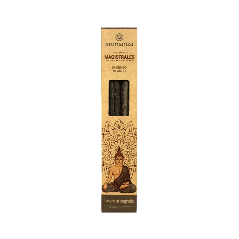 Sahumerios Magistral Incienso Blanco x 8 Un Aromanza