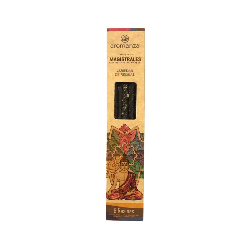 Sahumerios Magistrales Variedad de Resinas x 8 Un Aromanza