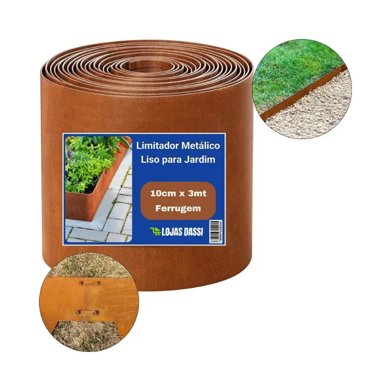 Cerca Baixa Moldável Para Terrenos 10cm X 3mt