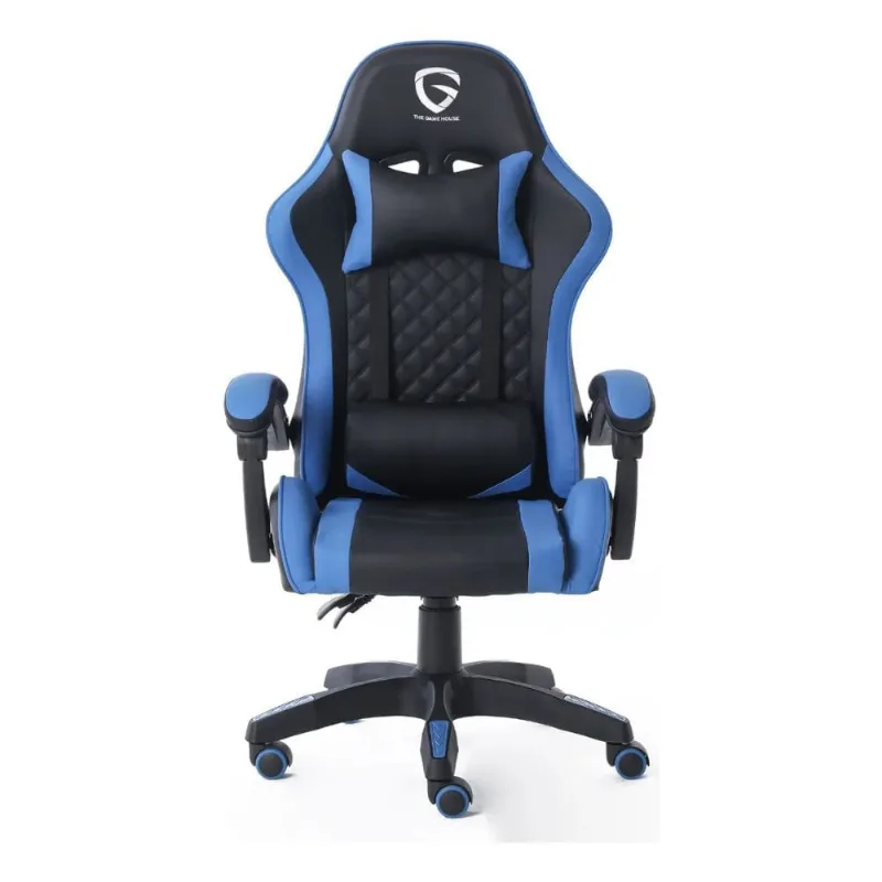 Silla Gamer 01R Ergonómica Reclinable Rombo Silla Gamer 01R Ergonómica Reclinable Celeste