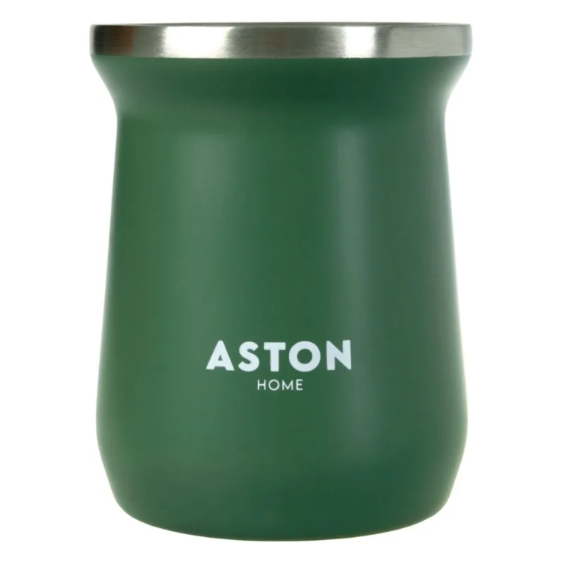 Mate Térmico Aston Acero Inoxidable Doble Capa 260 ml