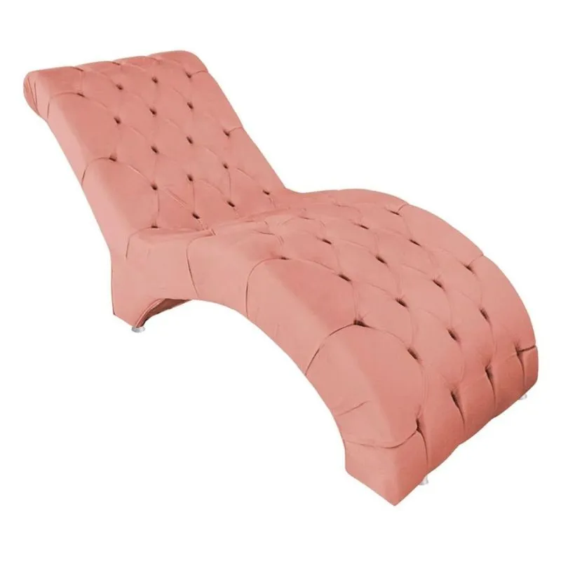 Recamier Divã Espreguiçadeira Para Sala E Cliníca Estética Queila Suede
