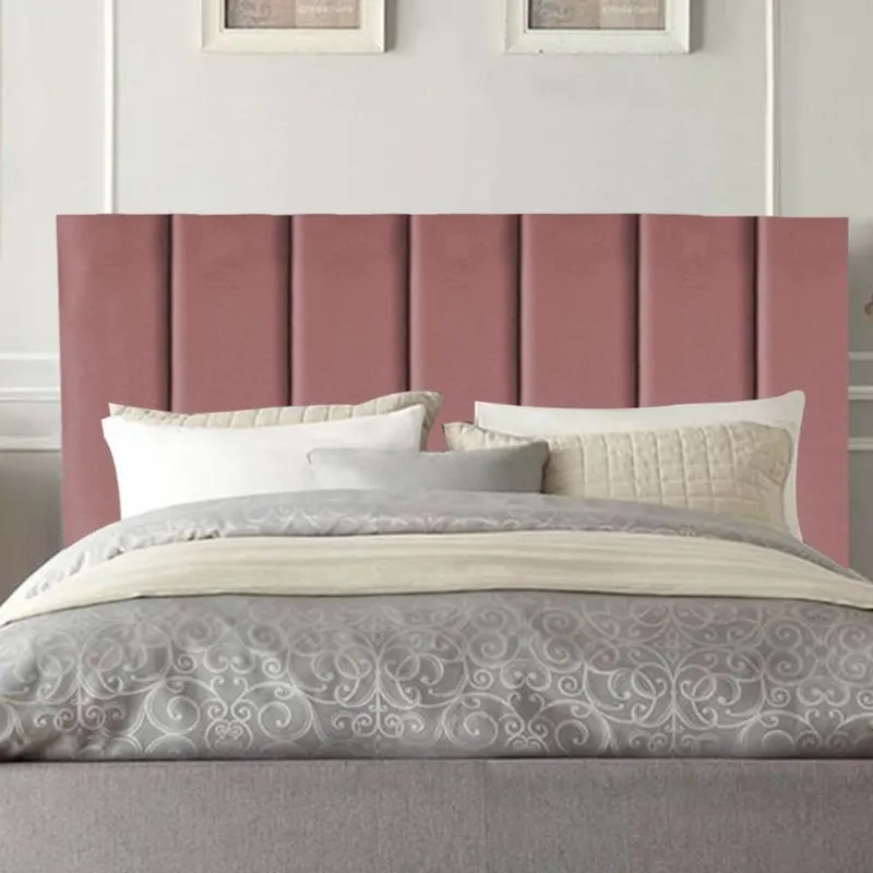 Cabeceira De Cama Solteiro Box 100 Cm Taís Suede