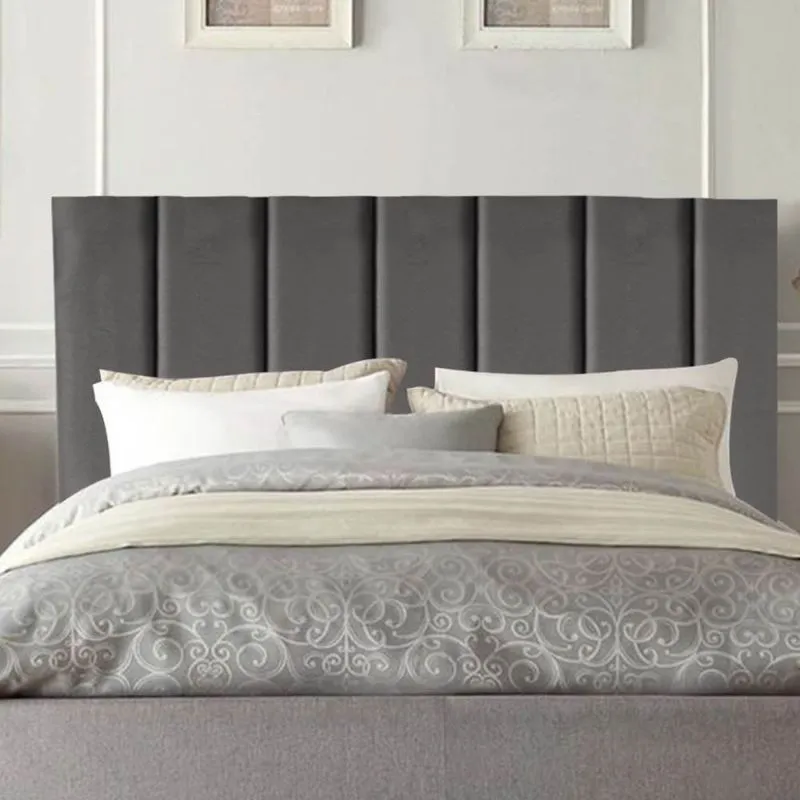 Cabeceira Estofada Cama Box Solteiro 90 Cm Taís Suede