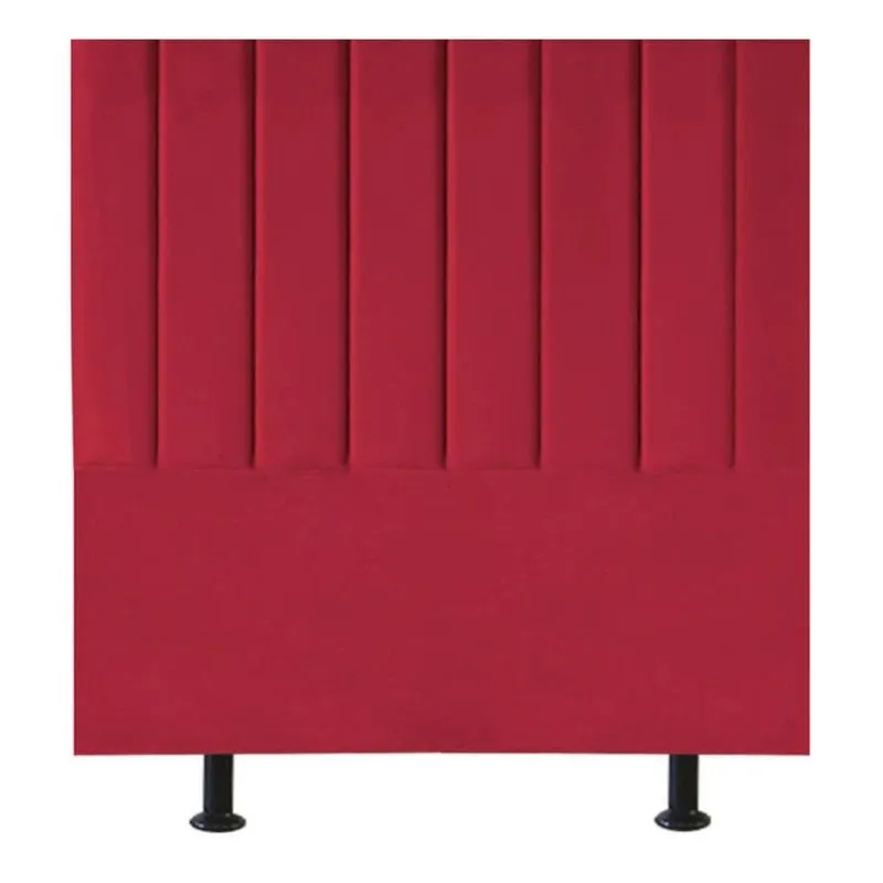 Cabeceira De Cama Solteiro Box 100 Cm Marina Suede