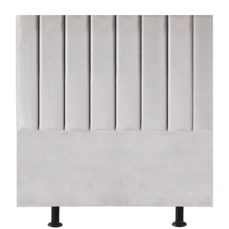 Cabeceira De Cama Solteiro Box 100 Cm Marina Suede