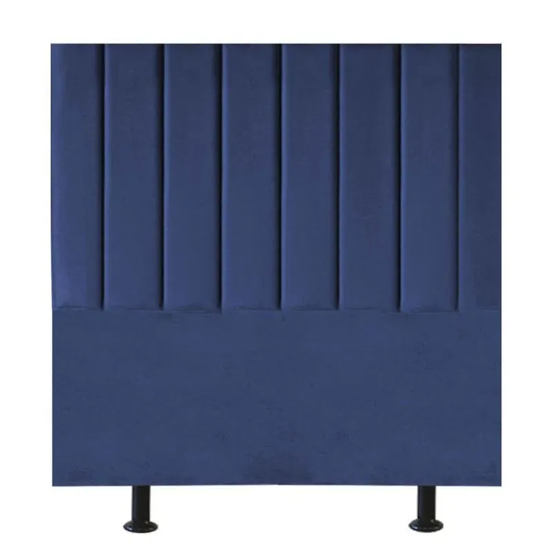 Cabeceira De Cama Solteiro Box 100 Cm Marina Suede