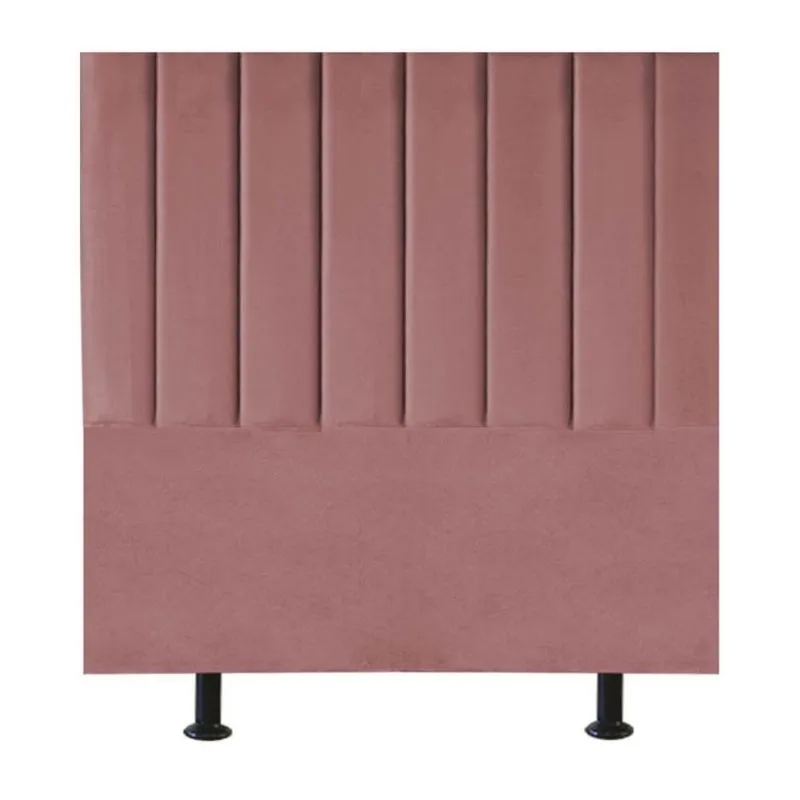 Cabeceira De Cama Solteiro Box 100 Cm Maisa Suede