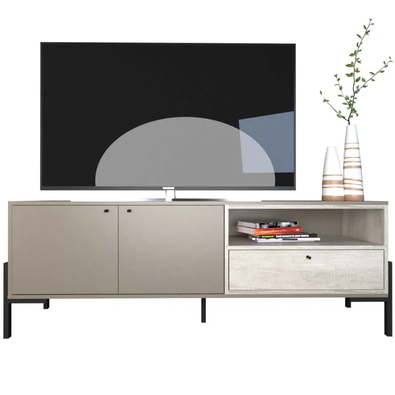 RACK TV TABLES 4251 GRIS NEVADO