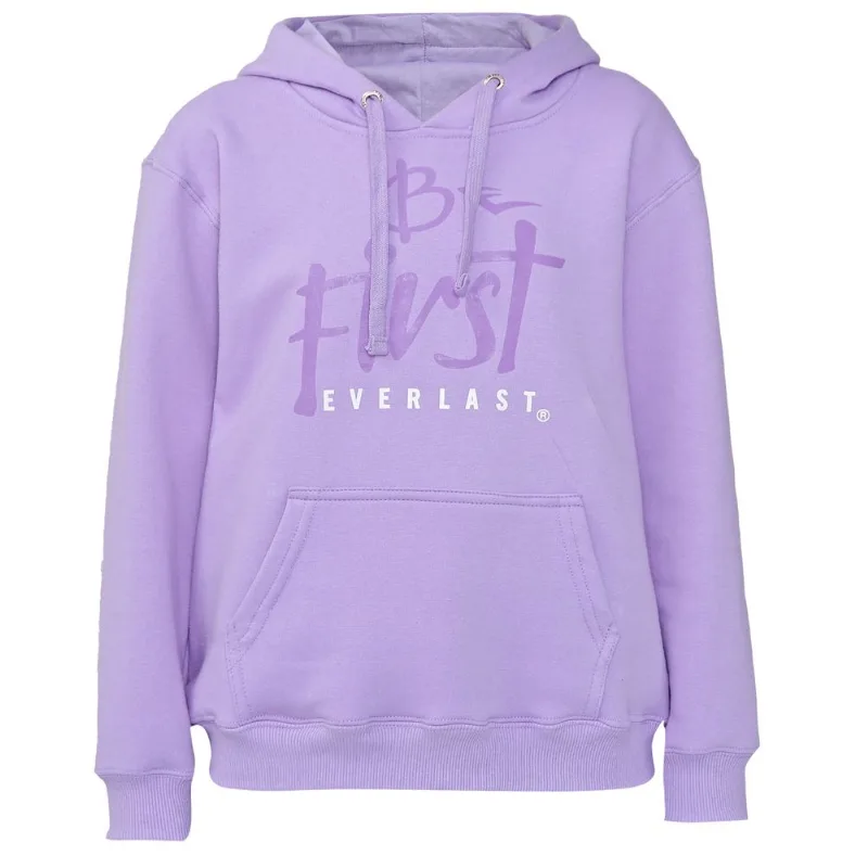Buzo canguro nene friza Everlast Buzo canguro nena friza Everlast talle 16 lila