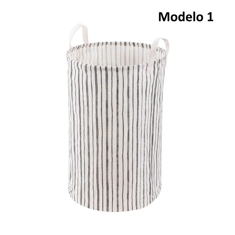 Laundrie Suka redondo con rayas 36x36x58 cm (Modelos Surtidos)