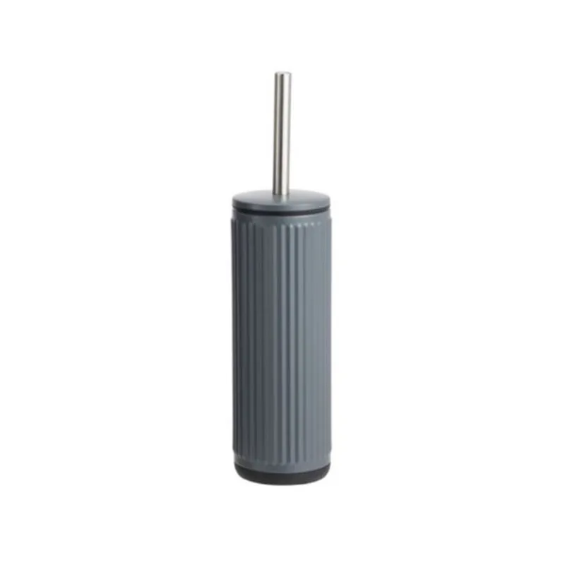 Cepillo de baño Suka acanalado gris 9x38 cm