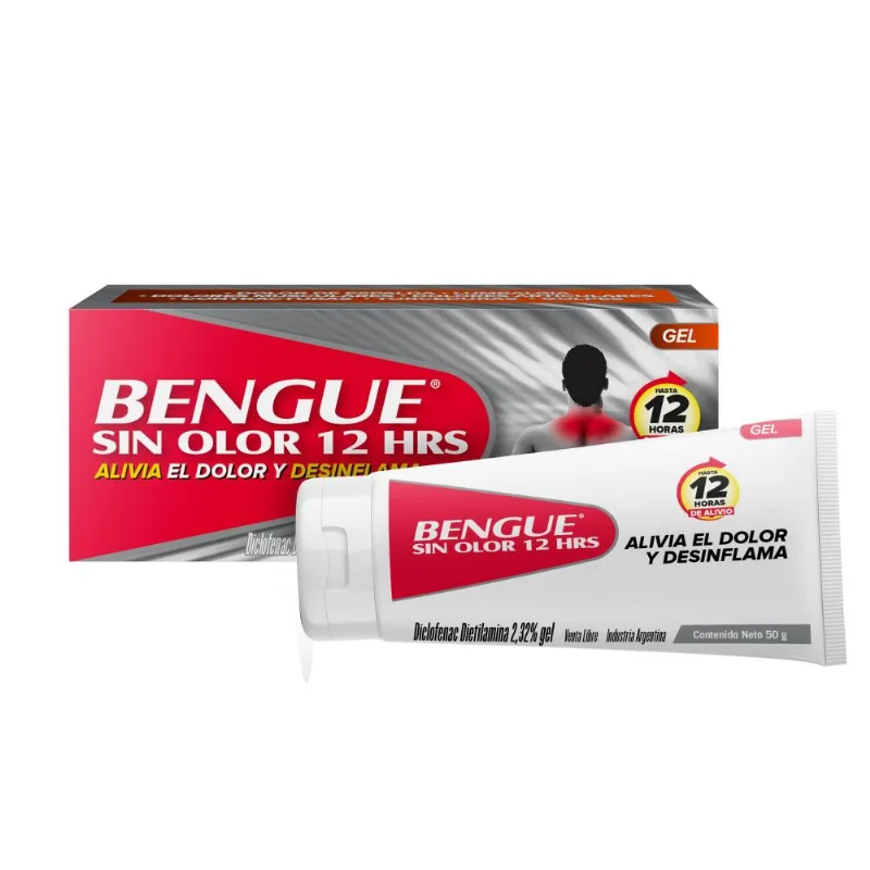 Gel Bengue Sin Olor 12 Hs x 50 g