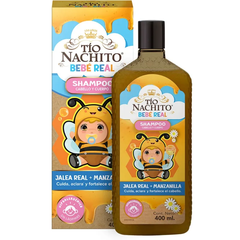 Shampoo para bebé Tío Nachito 400 cc.