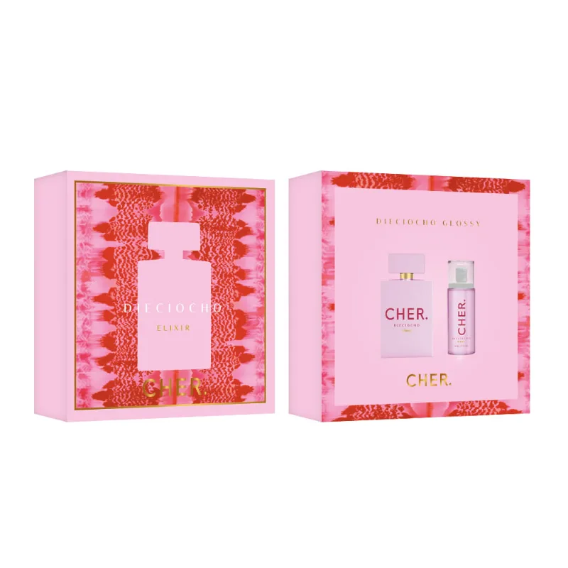 Set EDP Cher Dieciocho Glossy x 100 ml + Body Splash x 50 ml