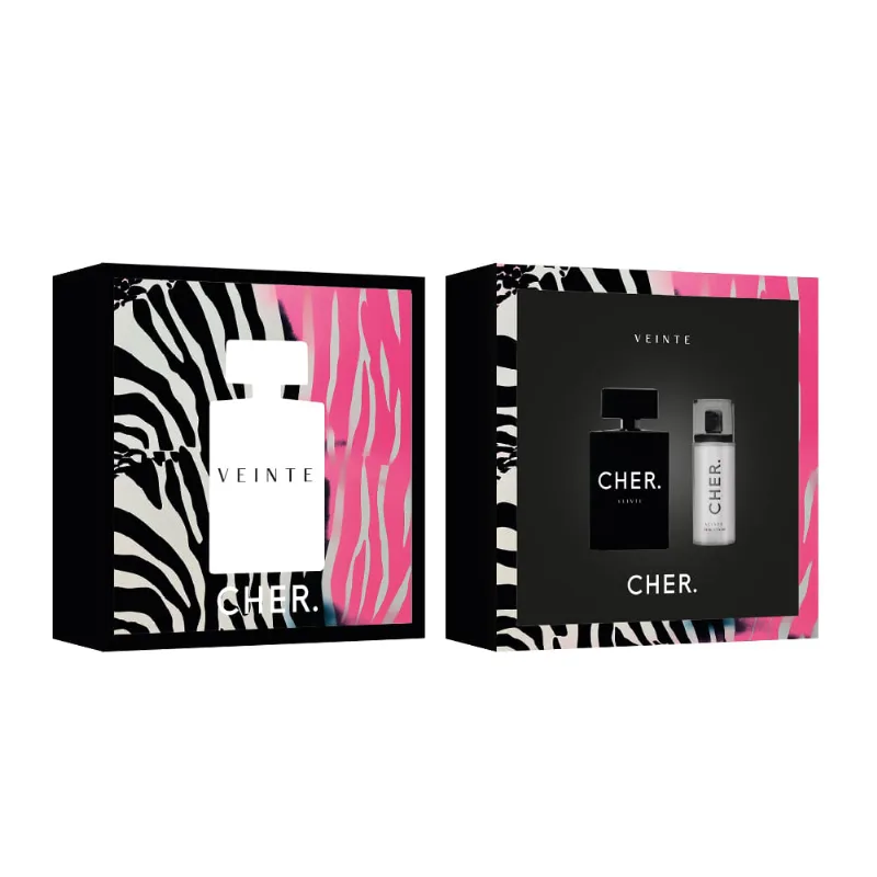 Set EDP Cher Veinte x 100 ml + Body Splash x 50 ml