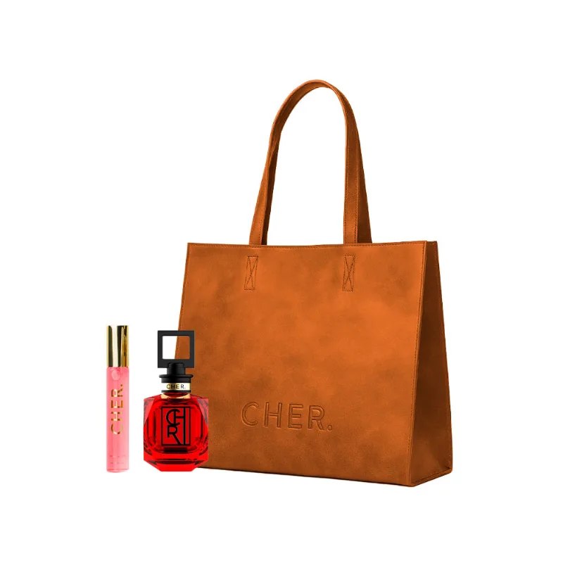 Set Cher Onyx EDP Rouge + Rouge Travel Size + Rouge Tote Bag