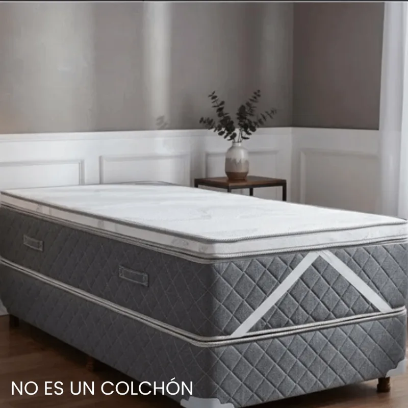 Pillow Top Alta Densidad 1 plaza y media 190x120