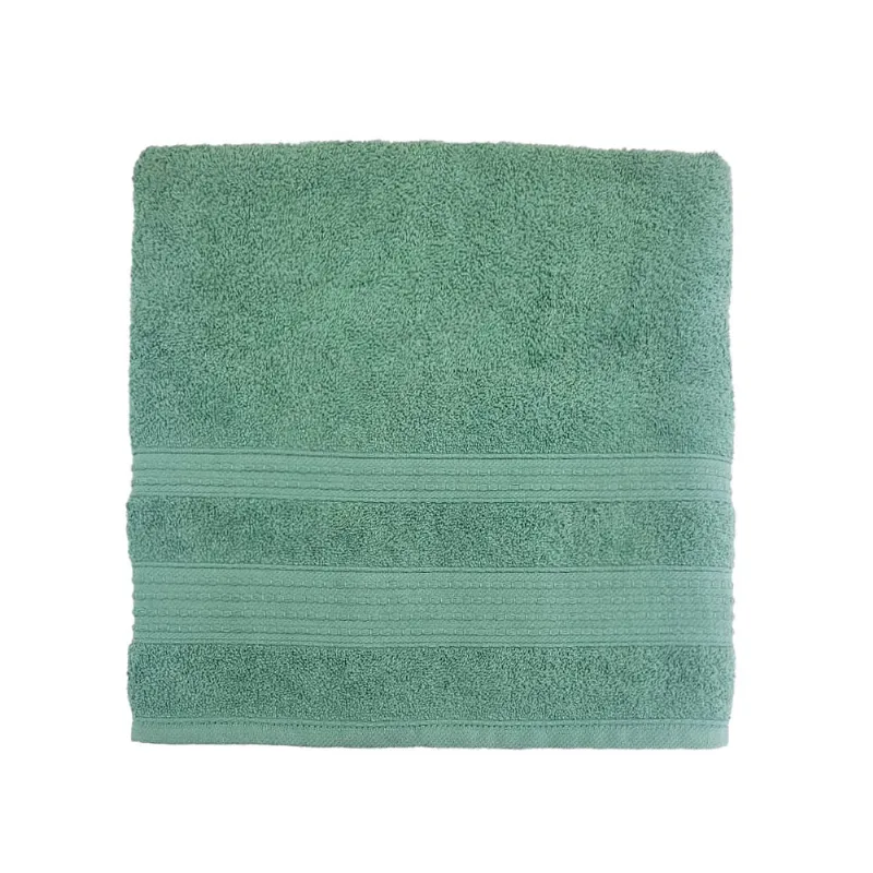 Toallón Algodón 70 x 130 Cm Verde