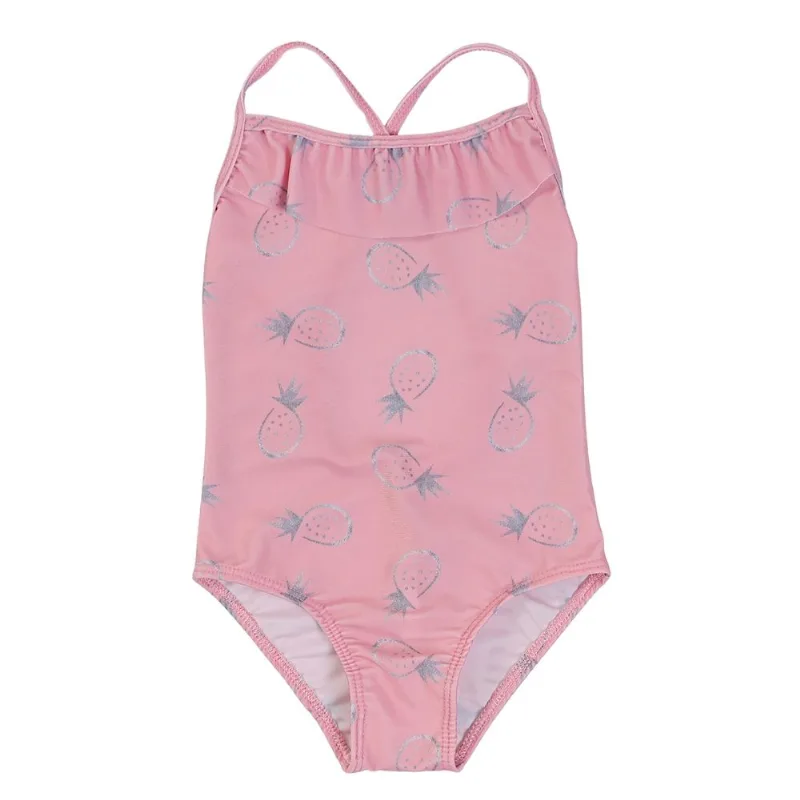 Malla entera estampada Tex talle 36 meses rosa