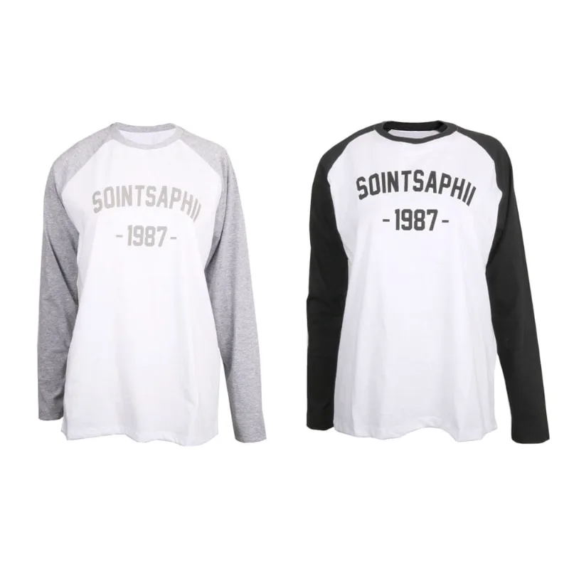 Remera Manga Larga Mujer Estampada Talle 40-46 URB