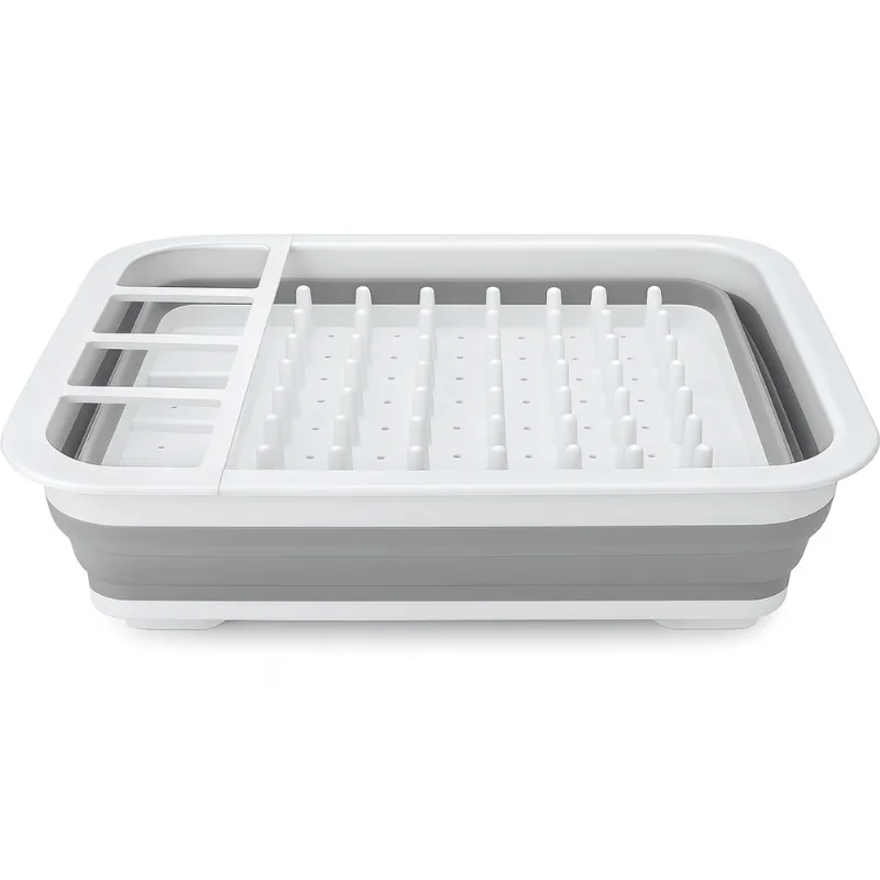 Escurreplatos Plegable De Plástico 36,5cmx30cm Hogar Actual