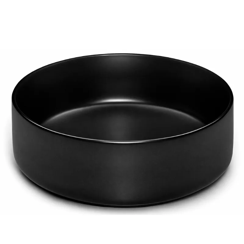 Bacha De Apoyo Redonda De Porcelana Novohome 390 x 125 mm
