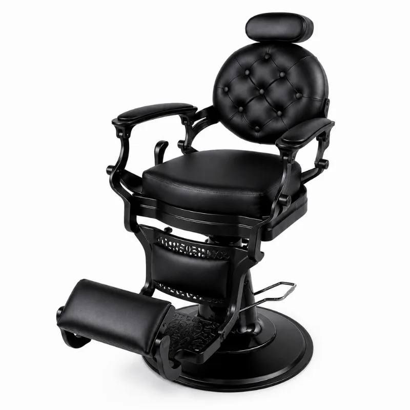 Sillón De Barbería Hidráulico Reclinable Barber Throne