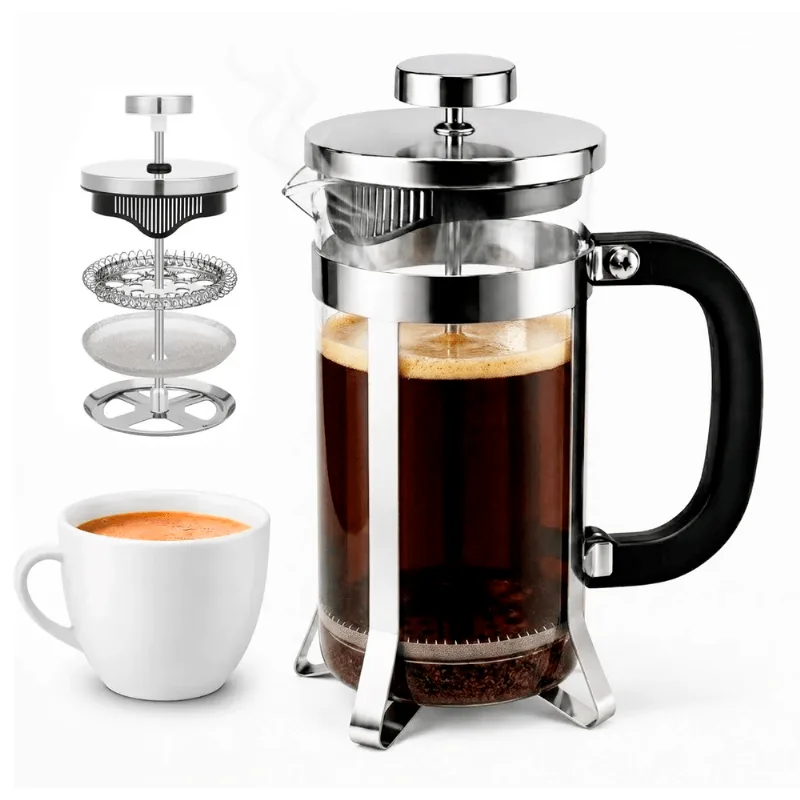 Cafetera De Embolo Hogar Actual Prensa Francesa 800 Ml