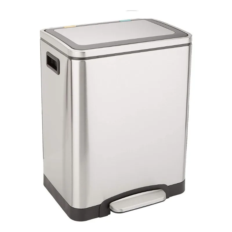 Cesto Residuos 30 Lts Cierre Suave Hogar Actual Cesto Residuos Acero Inox. 30 Lts Cierre Suave Hogar Actual