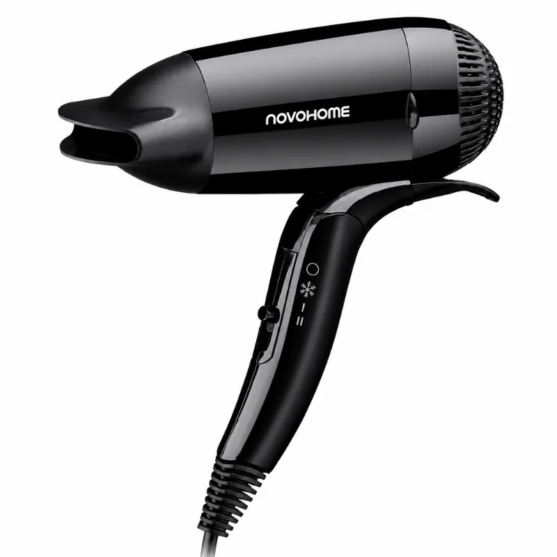 Secador de Pelo Plegable Novohome Aire Frio y Calor 1200W