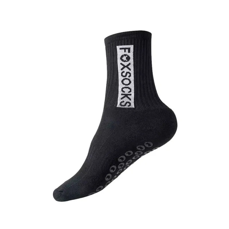 Media Fox Socks Antideslizante Franja Lateral Talle: 36/45 - Color: Negro