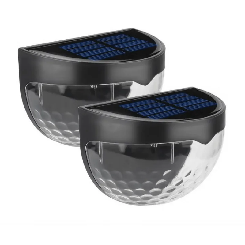 Aplique Solar Nexum de Pared Media Esfera x 2 Unidades Luz Fría