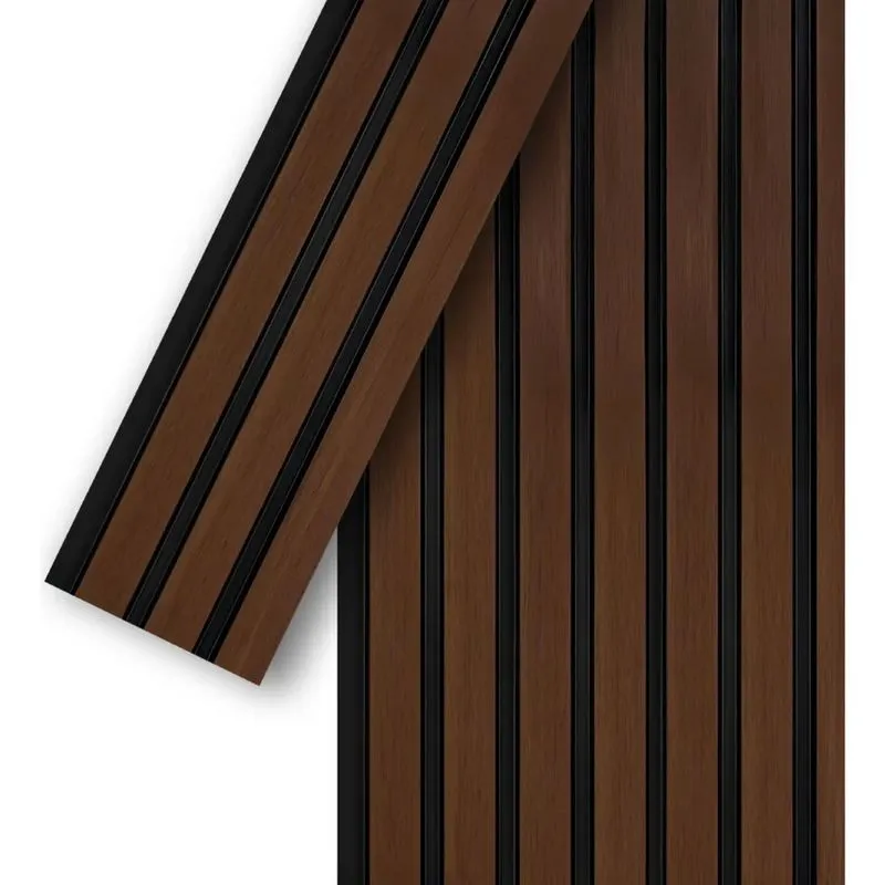 Wall Panel EPS Roble 290cm Revestimiento Varillado Sólido.