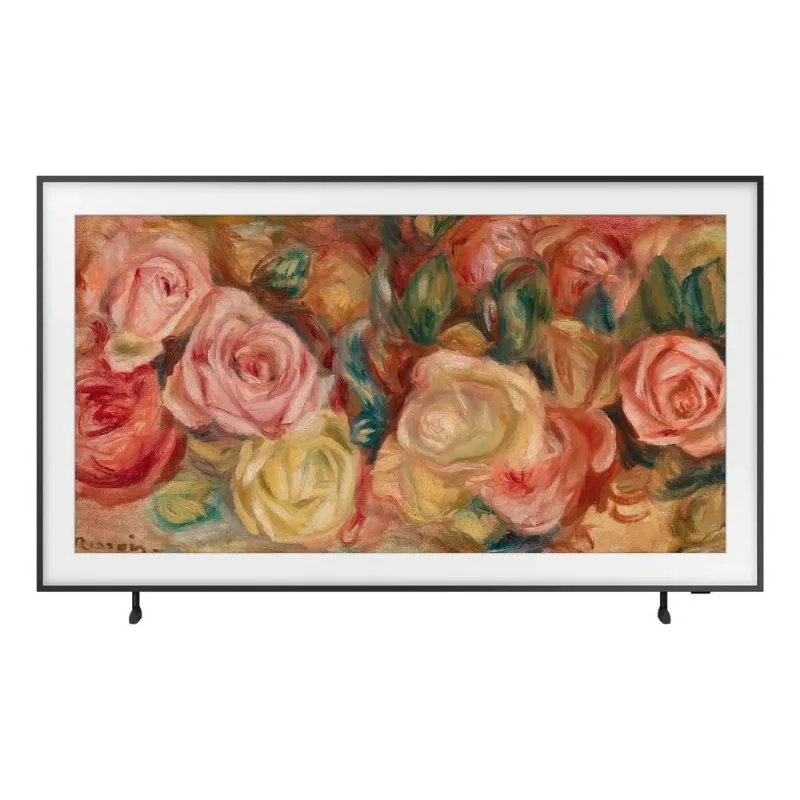 Smart Tv 75 Samsung Qled Frame Blanco Qn75ls03bagczbb