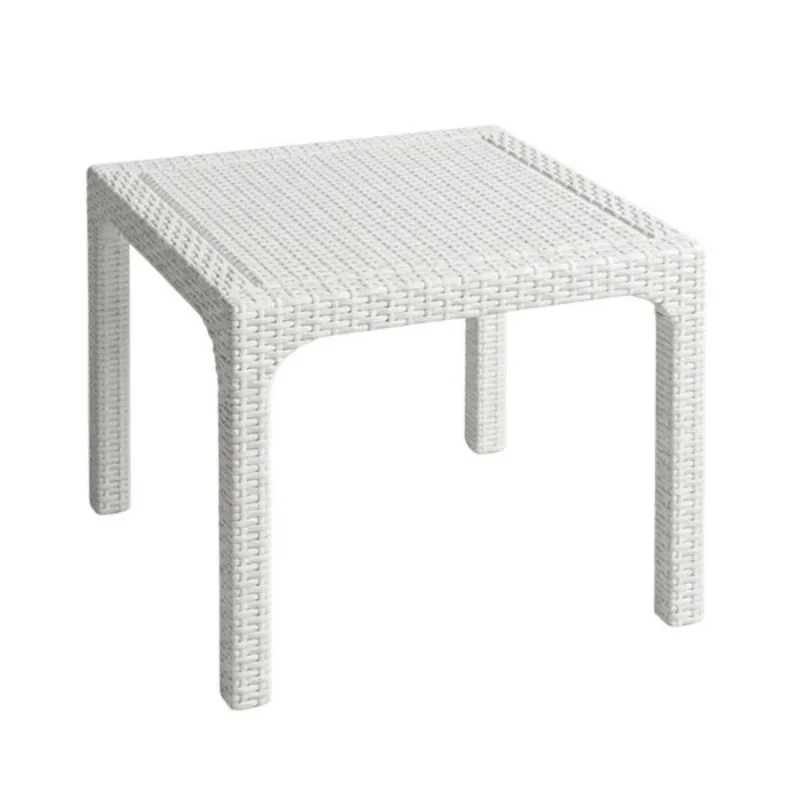 Mesa Cuadrada Avelino 105/HK005 80x80 Regulable Blanco