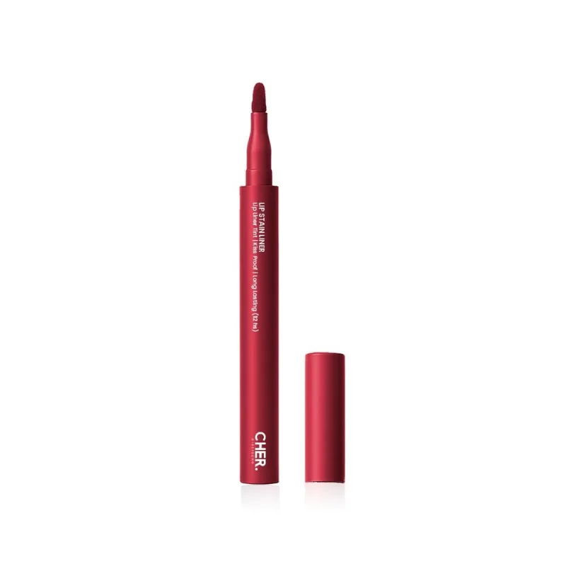 Cher Dieciocho Sarcastic Lip Stain Liner Red Velvet