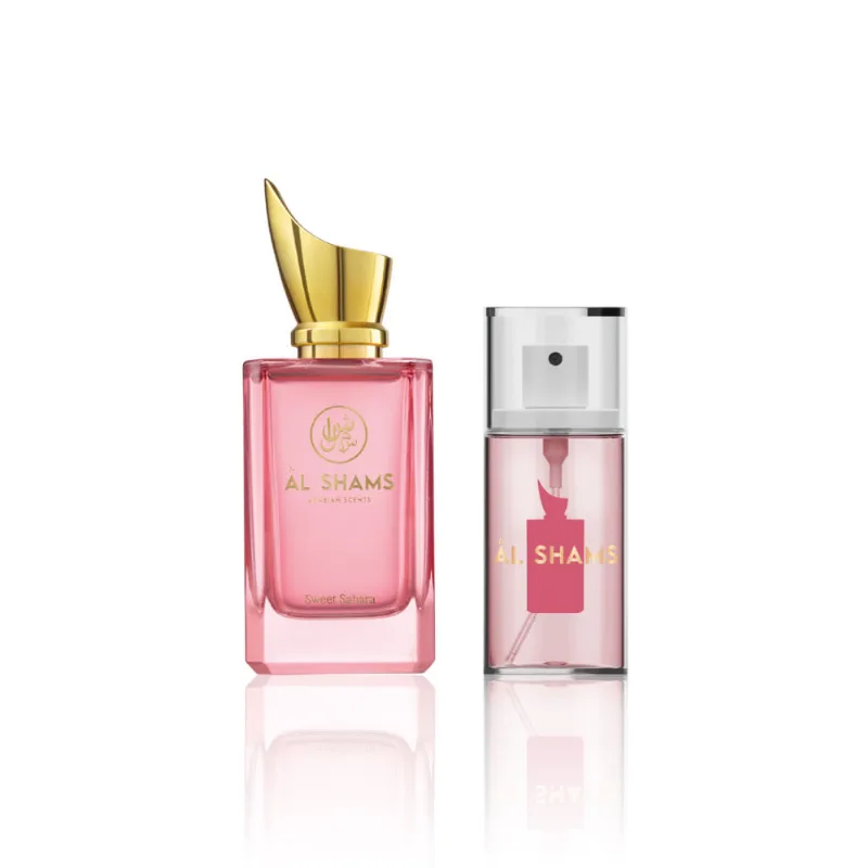 Set EDP Al Shams Sweet Sahara x 80 ml + Body Splash x 50 ml