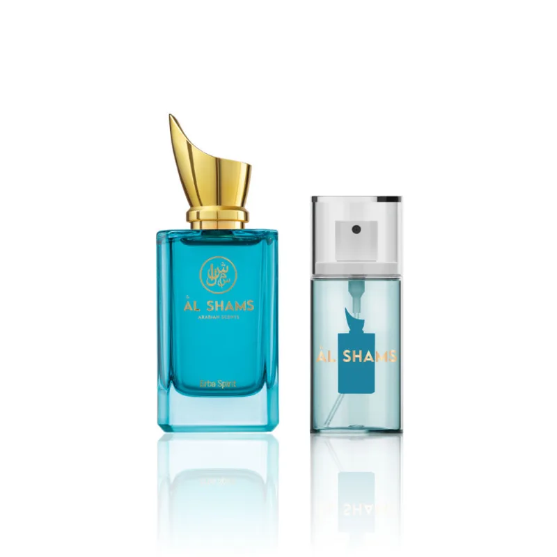Set Cofre EDP Al Shams Erba Spirit x 80 ml + Body Splash