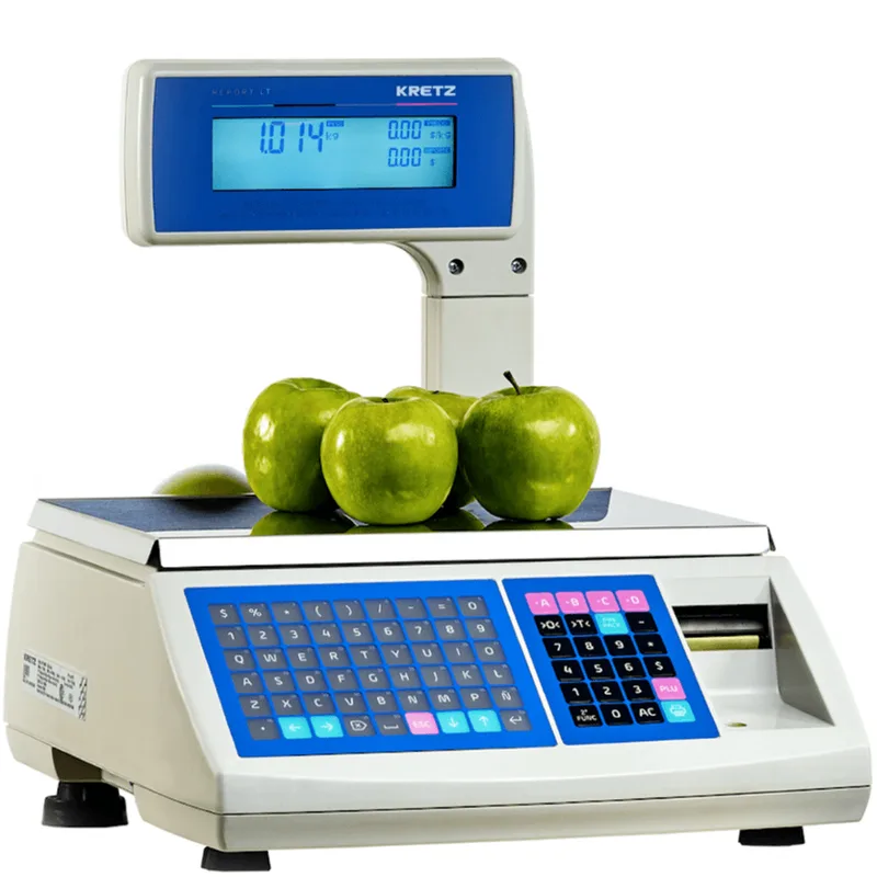 Balanza Kretz Comercial Report LT USB Visor Alto 15/30 kg