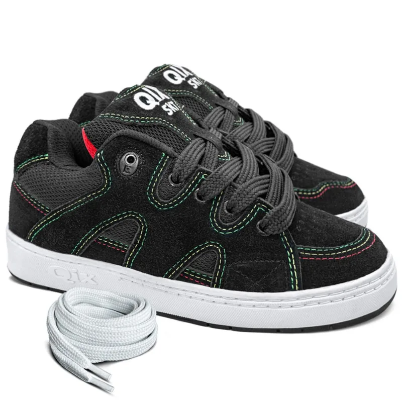 Tênis Qix Plaza Preto Vermelho