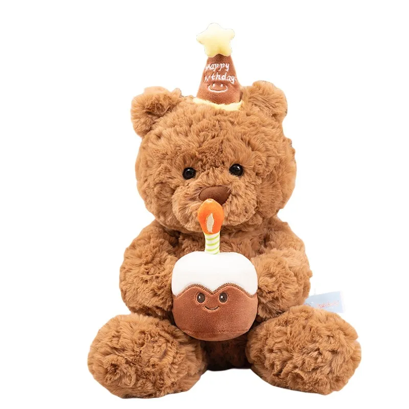 Brinquedo De Pelúcia Stuffed Bear Doll Cartoon 33 Cm Soft Birthday Ani