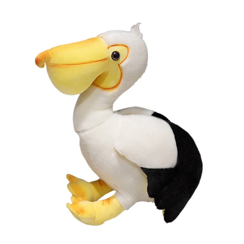 Brinquedo De Pelúcia Pelican Bird Doll, 35 Cm, Bicho De Pelúcia Macio