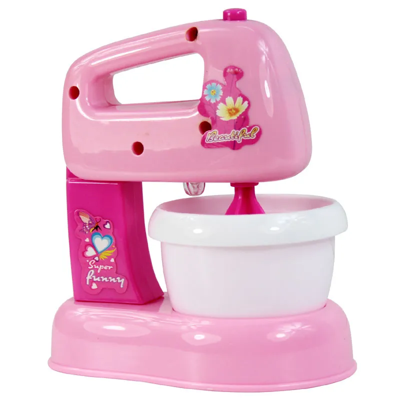 Toy Miniature Dollhouse Furniture Pink Mixer Blender 1/12 Scale
