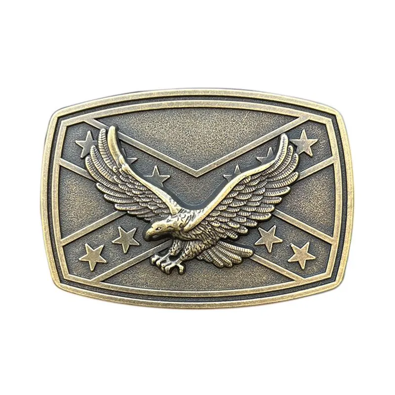 Fivela De Cinto Eagle Vintage American Style Alloy 70g