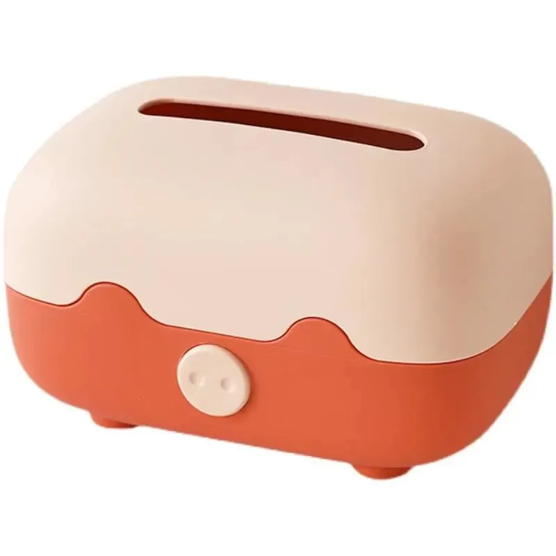 Capa De Lenços Piggy Cartoon Porta-lenços Com Mola