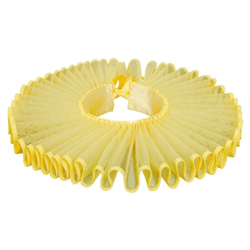 Colarinho Falso Destacável, Estilo Renascentista Para Mulheres, Amarelo