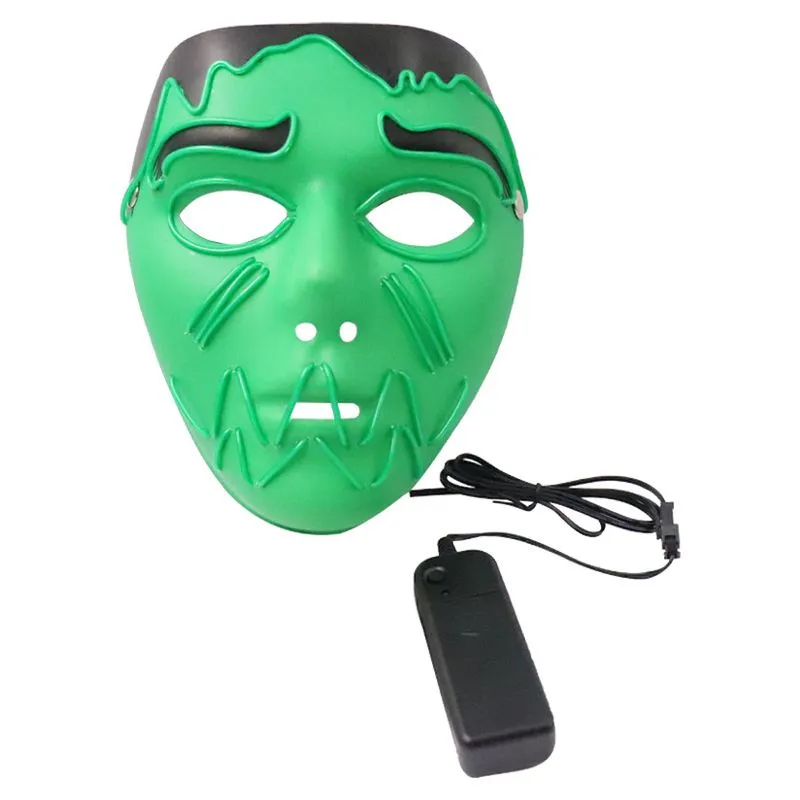 Máscara Green Hulks, Rosto Inteiro, Cosplay, Adereços