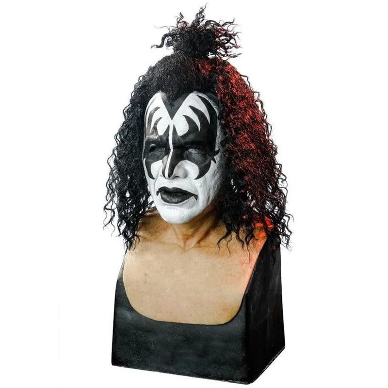 Máscara De Látex Facial Para Cosplay Simons Headgear Costume Props