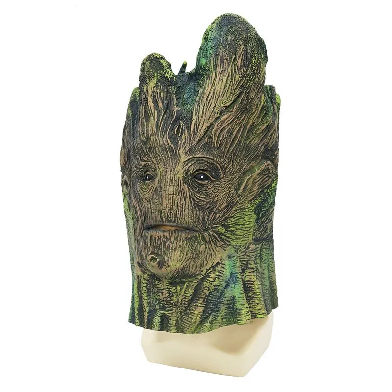 Máscara Guardiões Da Galáxia Groot Latex Cosplay Party
